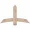 Ekena Millwork Bellingham Smooth Timber Gable Bracket, Douglas Fir, 48"W x 30"H x 3 1/2"D x 5 1/2"F, 15/12 Pitch GBW048X30X0406BEL00SDF - alternate 1